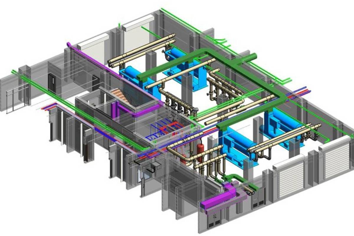 MEP services project by The Tawn Box